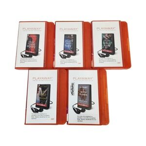 Sarah J Maas A Court of Thorns and Roses ACOTAR 5 Playaway Audiobooks Lot